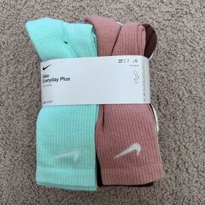 Nike Everyday Plus Dri-Fit Crew Socks 6 Pack Men 8-12 Women 10-13 SC6897-971